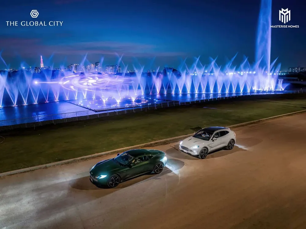Tiến độ xây dựng dự án The Global City tháng 11 năm 2023.