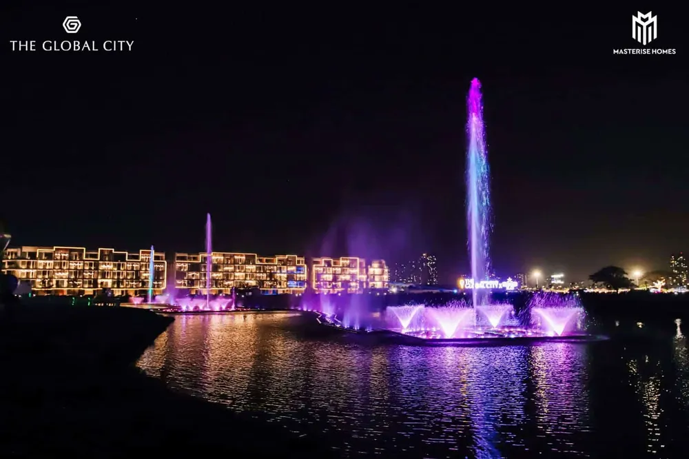 Tiến độ xây dựng dự án The Global City tháng 12 năm 2023.