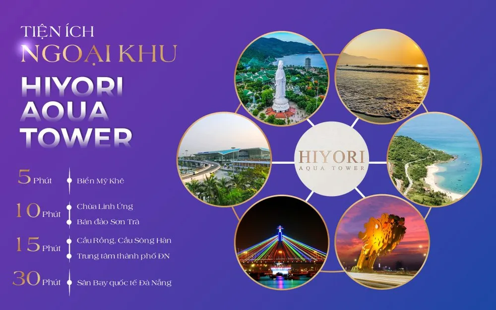Tiện ích ngoại khu dự án Hiyori Aqua Tower 