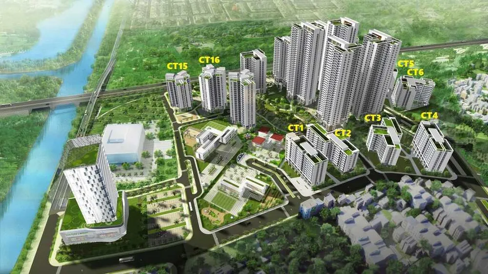 nhà ở xã hội hồng hà eco city