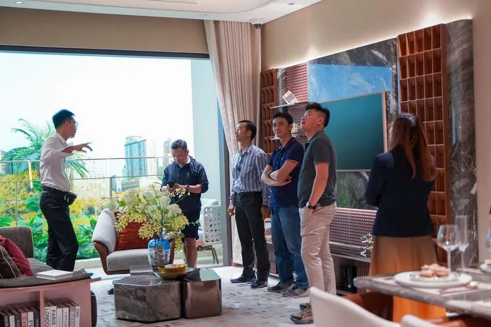 CĂN HỘ MẪU THE PRIVE GIAI ĐOẠN 2, KHAI TRƯƠNG CĂN HỘ MẪU GĐ2, CĂN HỘ MẪU THE PRIVE, CHUẨN SỐNG THƯỢNG LƯU, THÁP 9,10,11,12