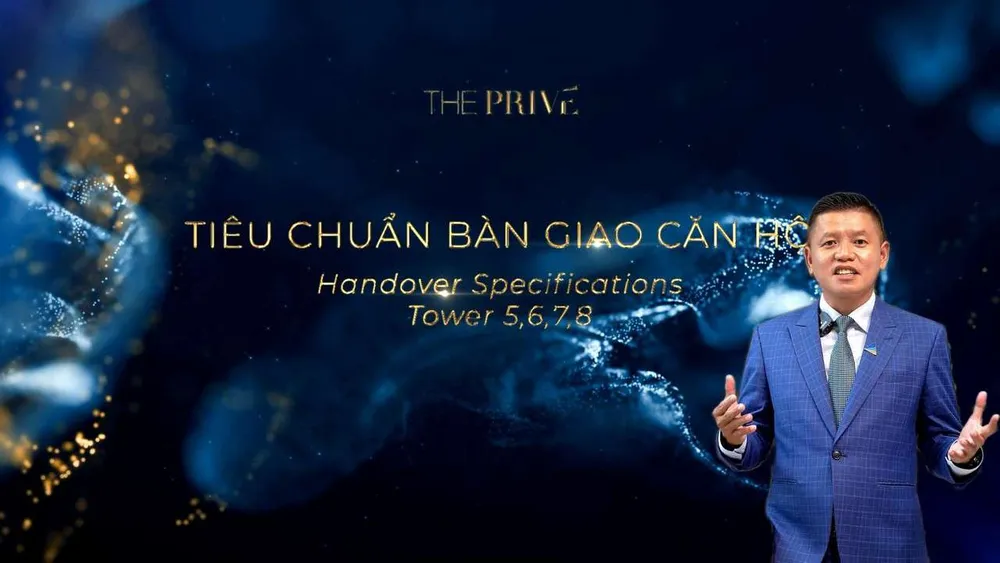 TIÊU CHUẨN BÀN GIAO THE PRIVE, THE PRIVE HANDOVER SPECIFICAITON, THÁP 5, THÁP 6, THÁP 7, THÁP 8, TOWER 5, TOWER 6, TOWER 7, TOWER 8, CĂN HỘ THE PRIVE, DỰ ÁN THE PRIVE, THE PRIVE MỞ BÁN