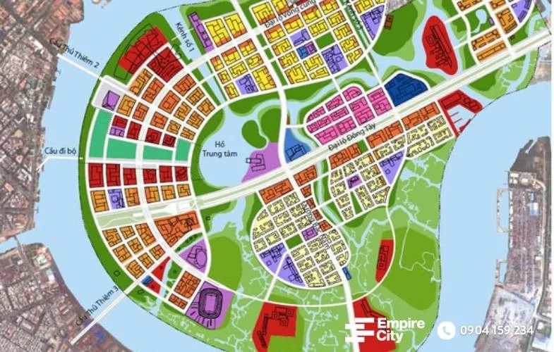 Khi các tuyến đường chính hoàn thiện, giá trị dự án sẽ càng tăng