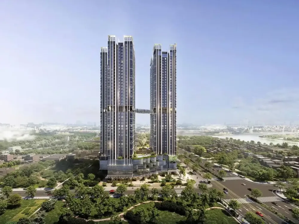 Vị trí dự án The Emerald Boulevard ngay mặt tiền quốc lộ 13.