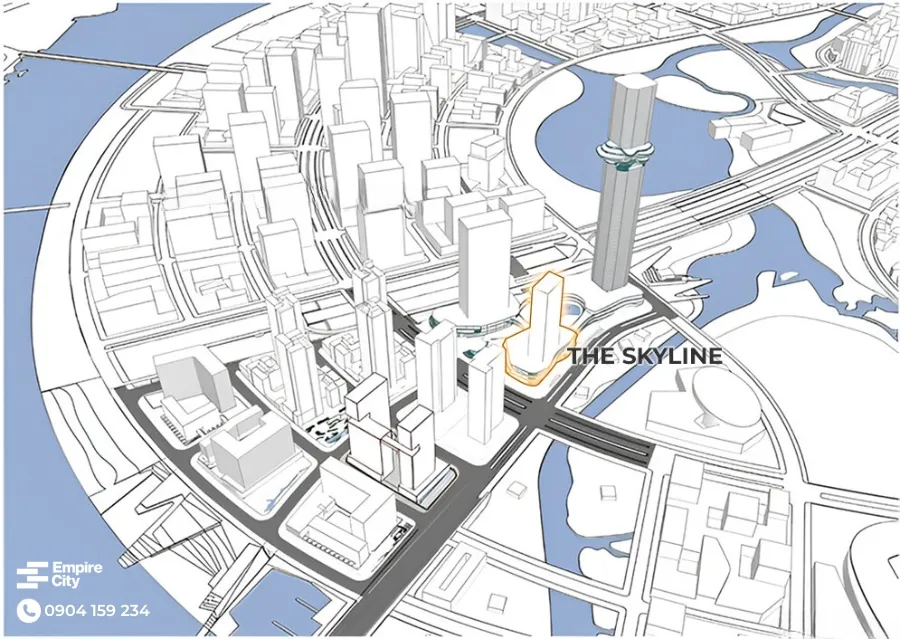 Dự án căn hộ The Skyline MU3 Empire City Thủ Thiêm
