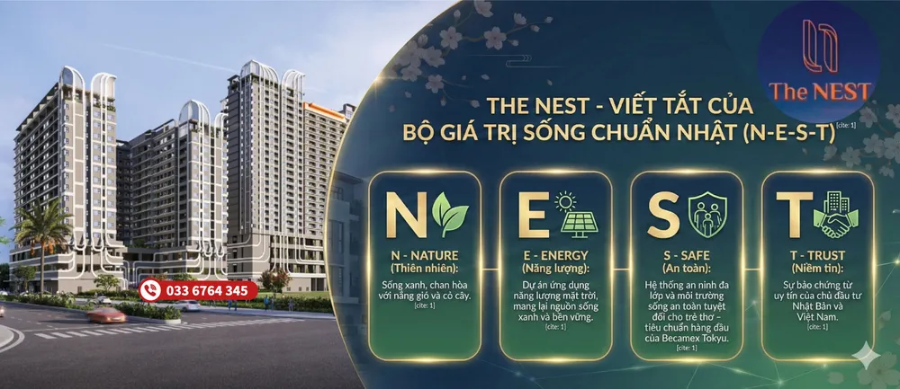 Câu Chuyện Thương Hiệu Và Ý Nghĩa Tên Gọi Midori Park The NEST: Khi Nhà Là "Tổ Ấm"