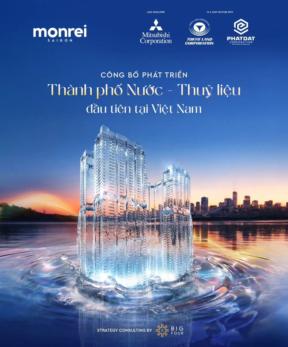 monrei saigon thanh pho nuoc thuy lieu dau tien tai viet nam