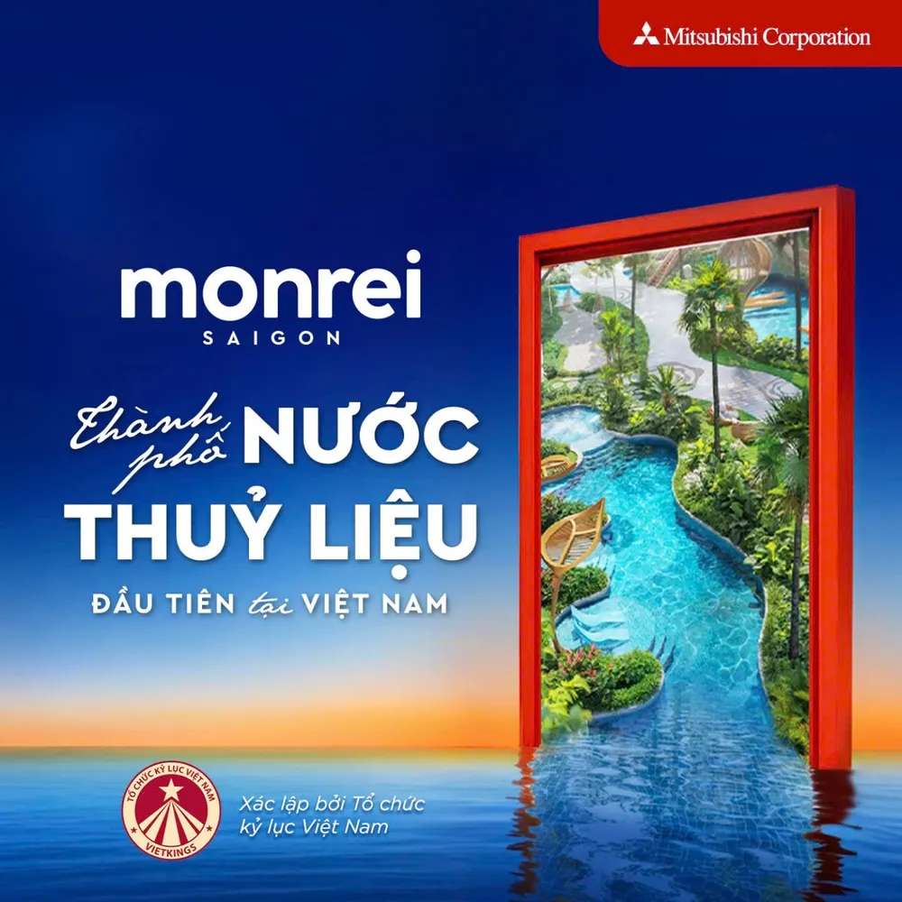 monrei saigon xac lap ky luc thanh pho nuoc thuy lieu dau tien tai viet nam