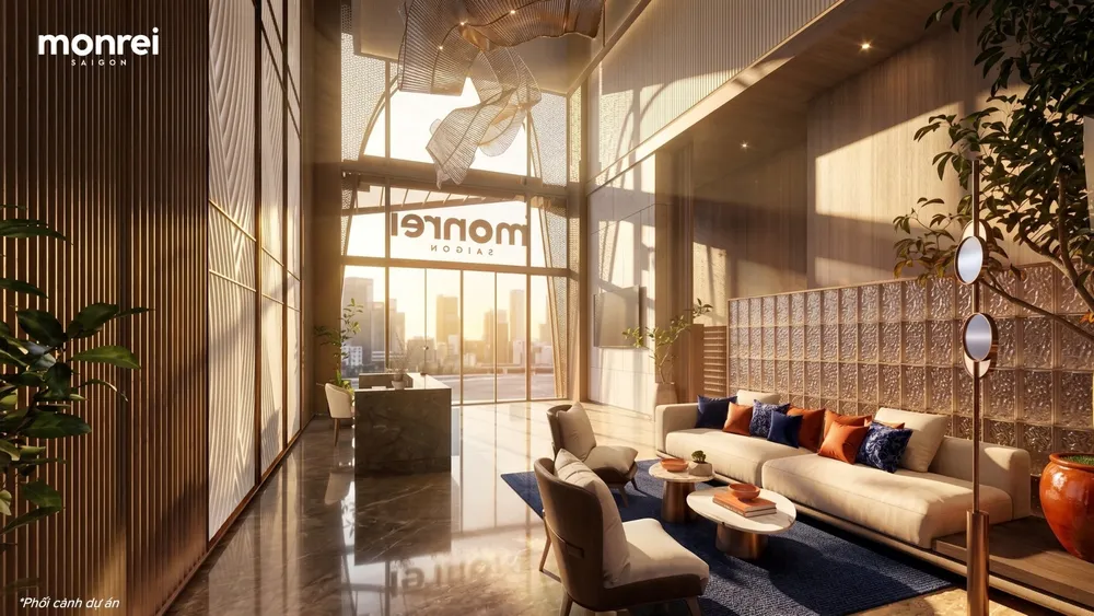 phoi canh lounge thap onsen monrei saigon