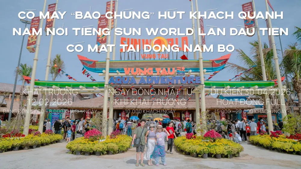 Sun World Lần Đầu Tiên Có Mặt Tại Đông Nam Bộ